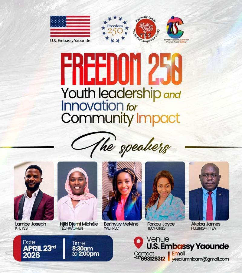 Freedom 250 Speaker — Yaoundé