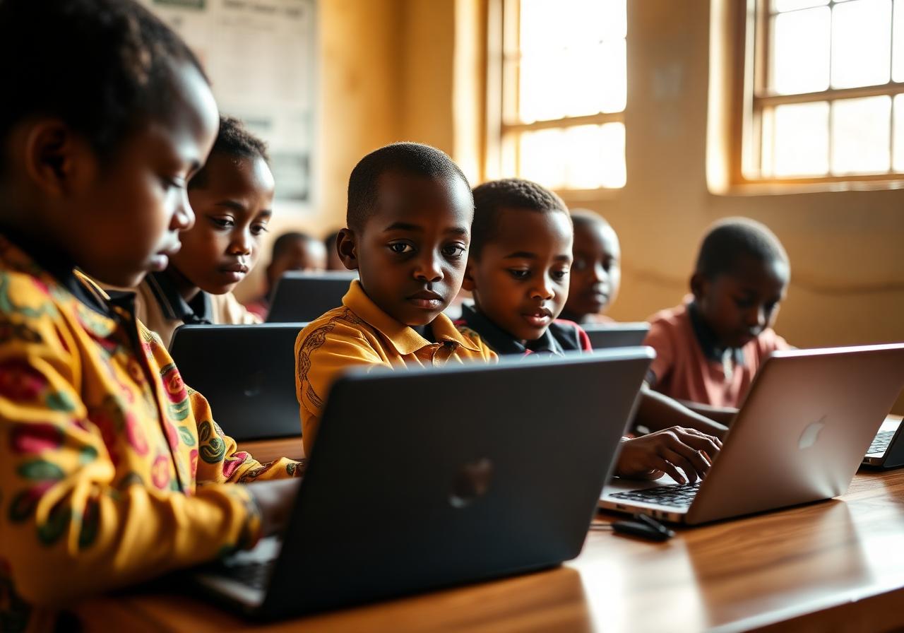 African students learning with AI